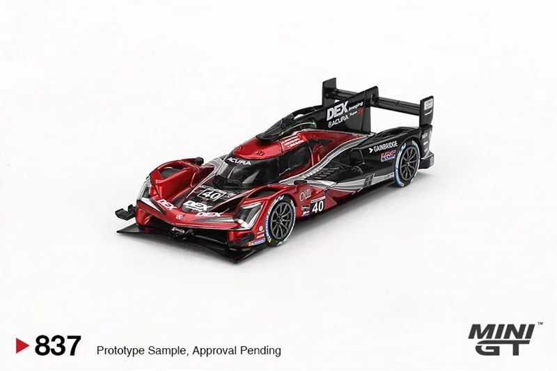 

PreSale MINI GT 1:64 Acura ARX-06 GTP #40 2024 lMSASebring 12Hrs_Winner Collection Miniature Diecast Metal Model Car