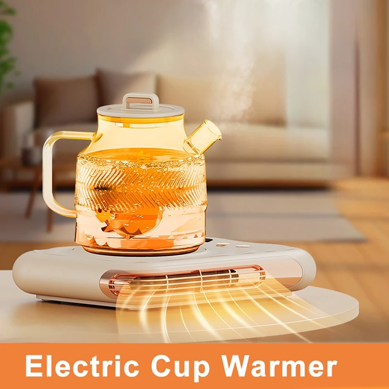 Mug Warmer Electric Cup Warmer Fastest Heating Cup heater with Temperature Display for Coffee Milk Tea Fan Warmer In Winter