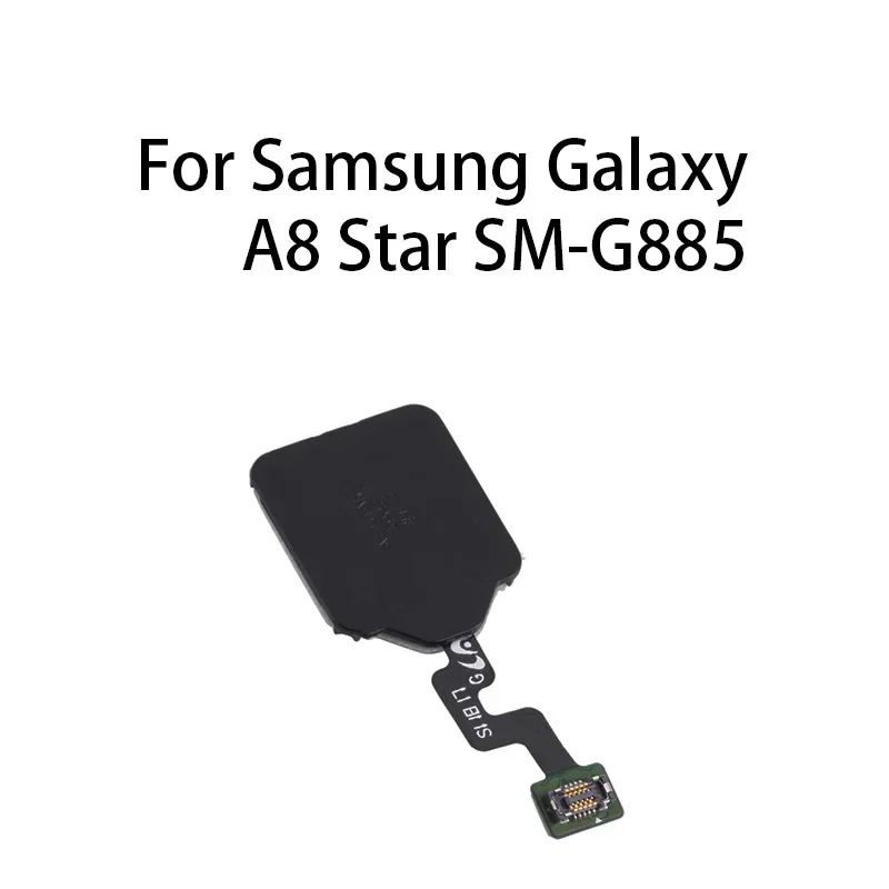 GEFENIS Org Home Button Fingerprint Sensor Flex Cable For Samsung Galaxy A8 Star SM-G885