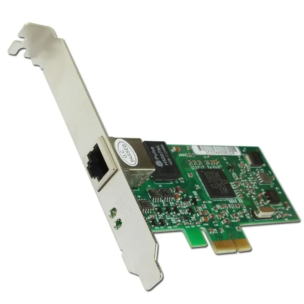 WY5722T1 PCI-E X1 Gigabit Ethernet Network Card 10/100/1000Mbps Wired Ethernet LAN Card Server ISCS For BROADCOM BCM5722