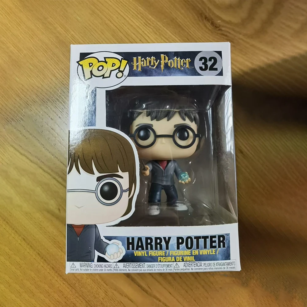 Anime Harry Potter Action Figure FUNKO POP Fred#33 Lucius #36 Model Ornaments Toys Cartoon Minerva#37 Desktop Decoration Gifts