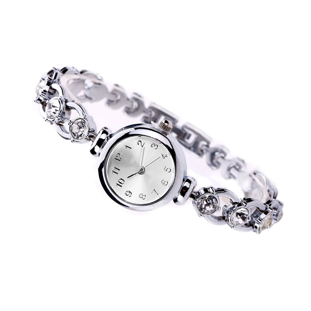 

Fashion Quartz Watch Women Wristwatches Bracelet Bangle Alloy Ladies Elegant Gift Valentine Christmas New Year Watches