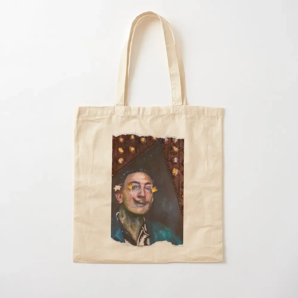 

Dali On My Mind Tote Bag shoping bag Cloth bags eco bag folding handbag