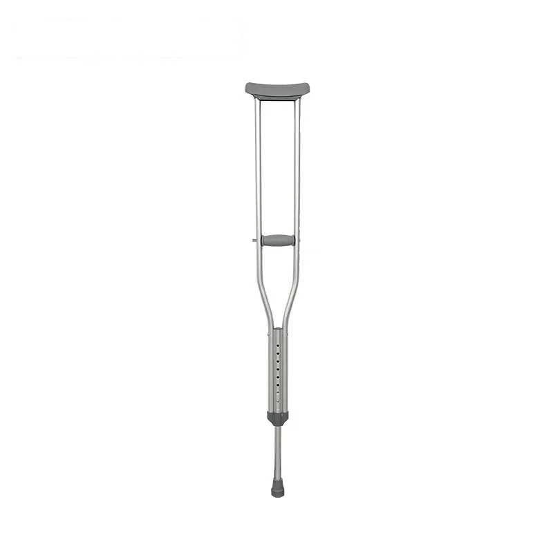 Height adjustable aluminum crutches disabled crutches axillary