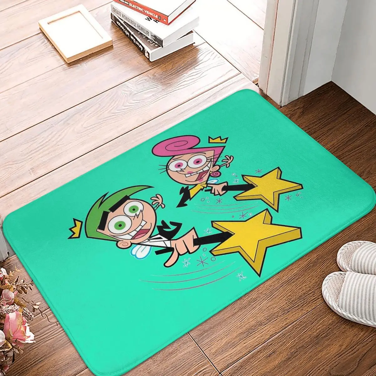Fairly Oddparents Cosmo Doormat Kitchen Entrance Home Floor Mat Anti-slip Carpet Rug for Balcony Footpad Mats