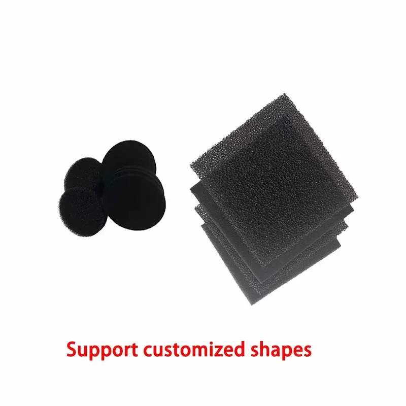 Cotton High Density Industrial Intake Pad Compressor Parts 10~60ppi