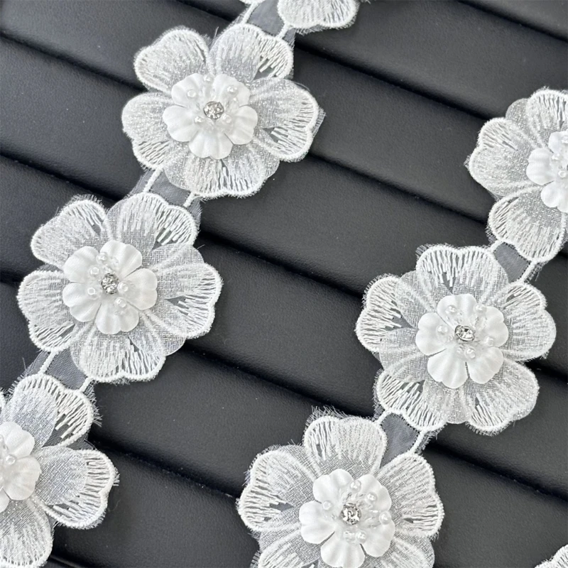 Fleurs Patches Garment Applique Robe mariée DIY ACCESSOIRES