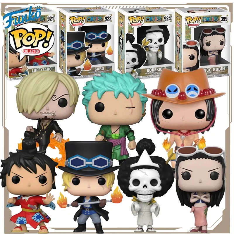 

Funko POP Original ONE PIECE Anime Figure SABO BONEKICHI VINSMOKE SANJI Action Figure Toys for Boys Girls Kids Gift Ornaments