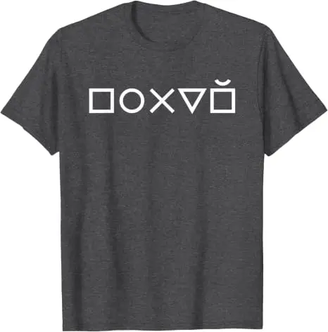 Pohui Russischer Slang Gamer Geometrische Symbole Humor T-Shirt Y2k Lustiges Sarkastisches Russisches Gaming-Kultur Neuartiges Grafik-T-Shirt Kleidung – Detail 13