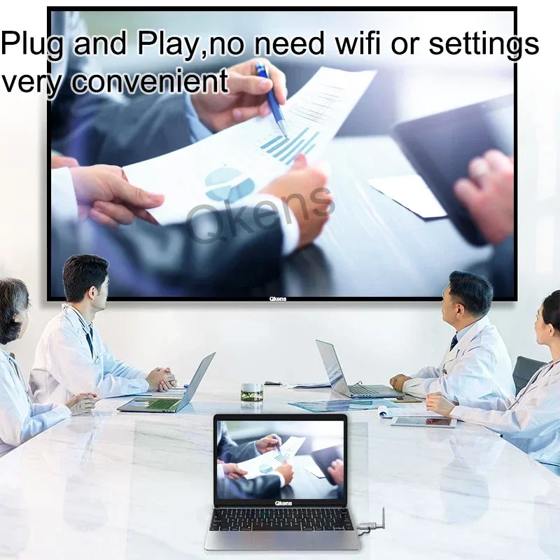 Bezprzewodowy adapter HDMI LH4k męski, nadajnik i odbiornik audio-wideo 4k 30Hz, przedłużacz do laptopa, PC, DVD do telewizora, monitora
