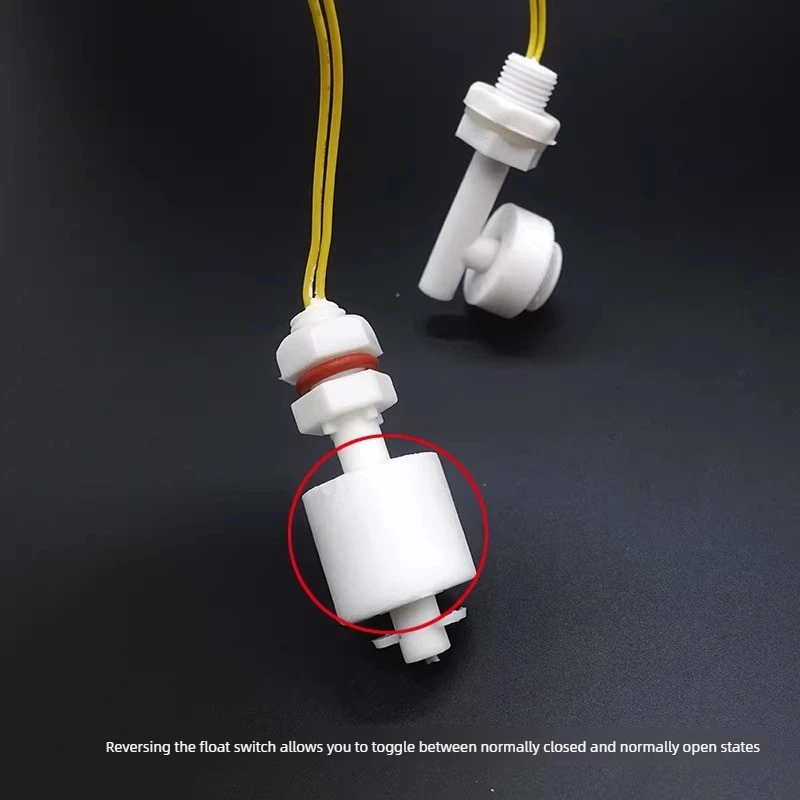 CTP Printing Machine Liquid Level Sensor, White Upper Liquid Level, Black Lower Liquid Level Sensor, Float Switch