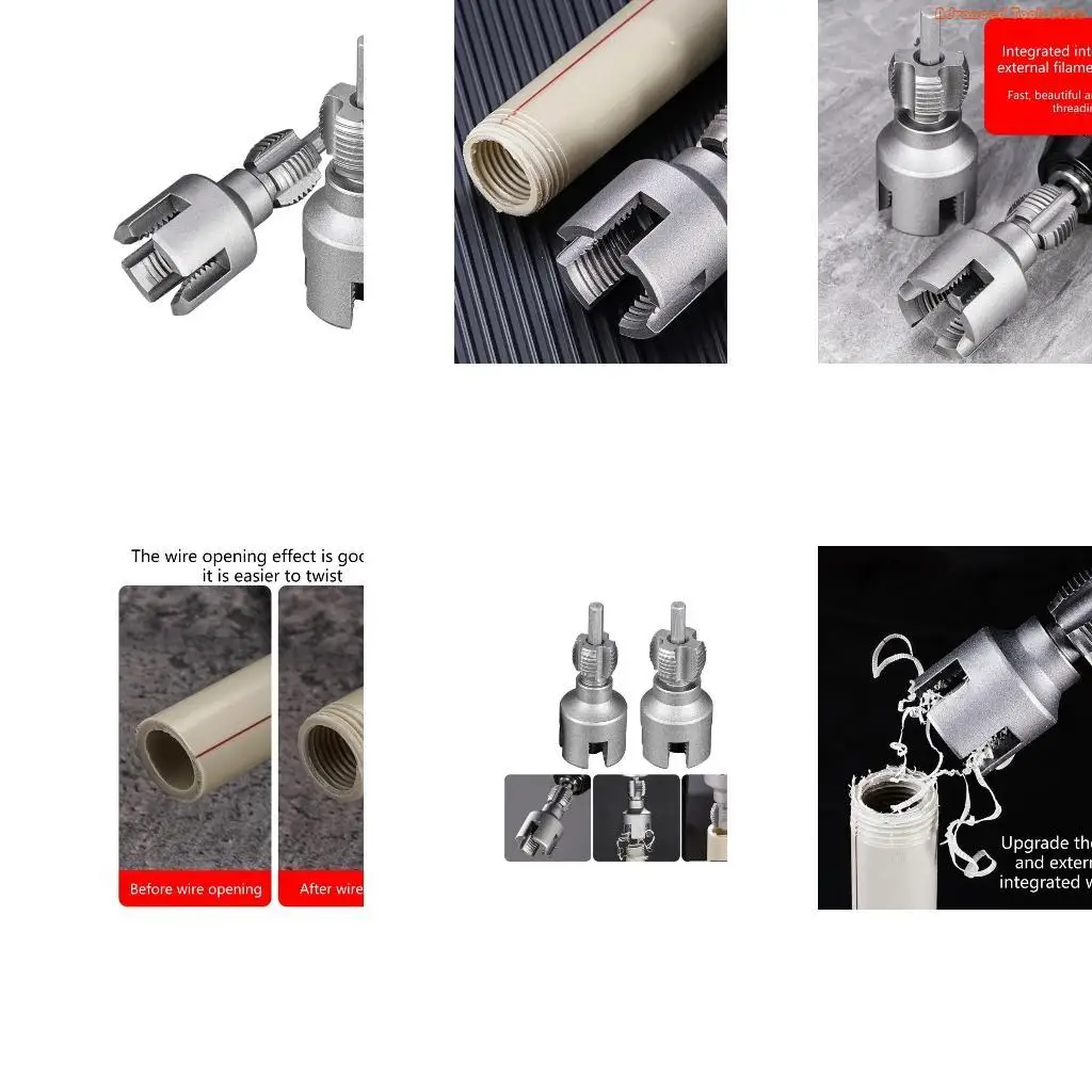 

Многофункциональный тяжелый многоразовый набор инструментов для резьбов для PVC Pipe 2pcs W91b
