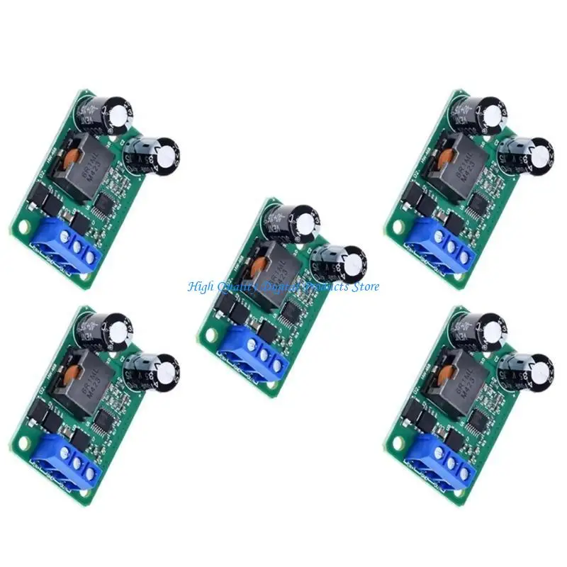 U2JE 5PCS Voltages Converter MODULE 24V 12V إلى 5V 5A Voltages Hrimulator بحماية محملة