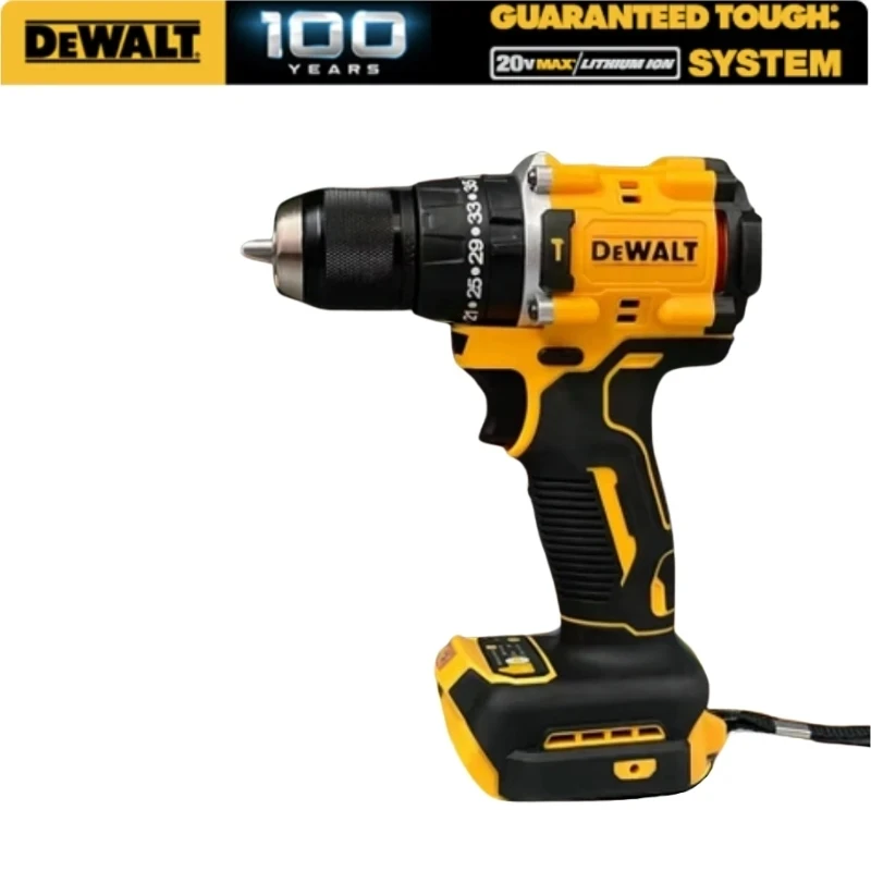 DEWALT DCD805 Brushless Cordless Hammer Drill Driver  20V Lithium Battery Impact Drill Power Tool Professional Electric Drill