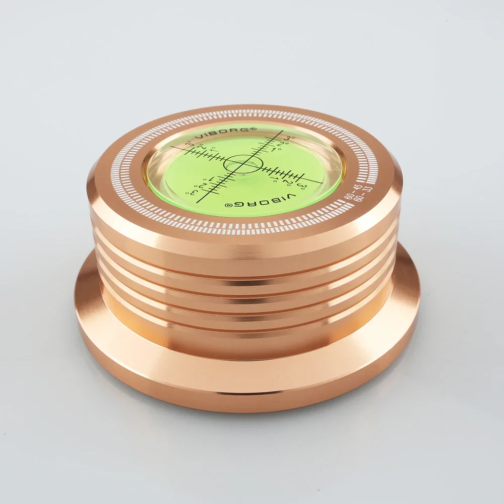 Viborg LP628 60HZ plata 280g peso de registro estabilizador de disco LP tocadiscos abrazadera de vinilo HiFi