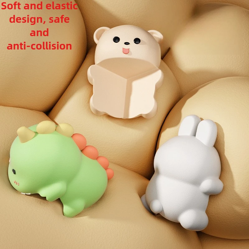 

Baby Silicone Table Corner Protectors Cute Cartoon Animal Shaped Desk Corners & Edges Furniture Table Edges Corner Guards