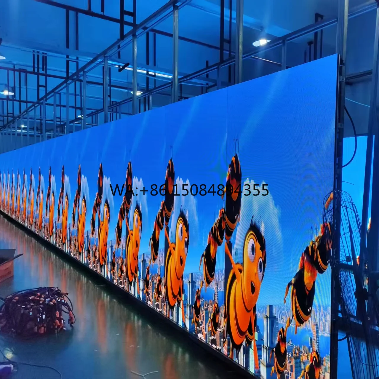 

P1.25 P1.53 P1.86 P2.5 Indoor Led Screen LED Illuminated Digital Pylon Signage for Effective Indoor Advertising Animation