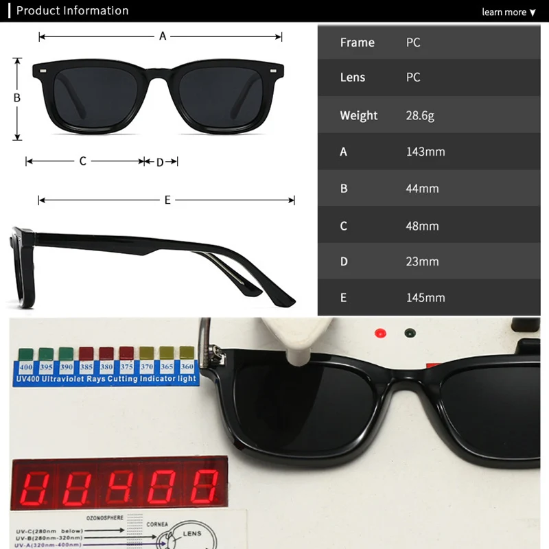 SHAUNA ريترو ساحة المسامير الاستقطاب النساء النظارات الشمسية موضة الأزرق الأخضر تتجه الرجال في الهواء الطلق ظلال UV400 نظارات شمسية #5