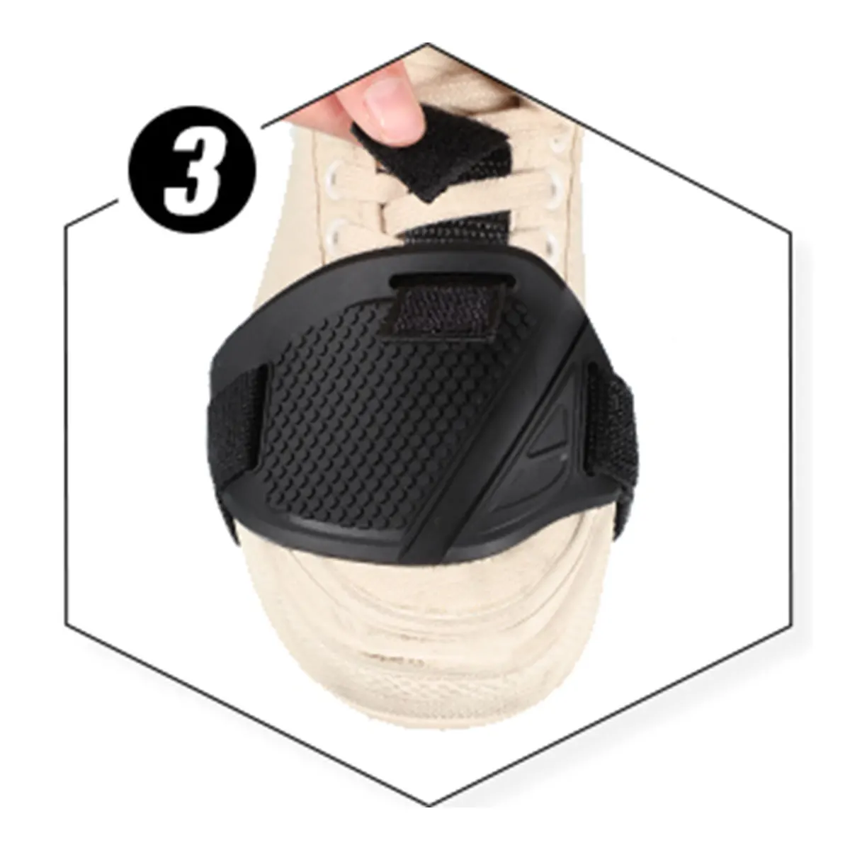 Gummi Motorrad Shift Pad Motorrad Anti-Slip Getriebe Schuhe Abdeckung Motorrad Moto Stiefel Shifter Wachen Schutz Pad Zubehör – Detail 12