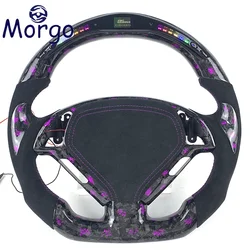 Interior accessories for Infiniti Customized forged fragments car steering wheel for G37 G37S 2010 2011 2012 2013 2014 2015 2016