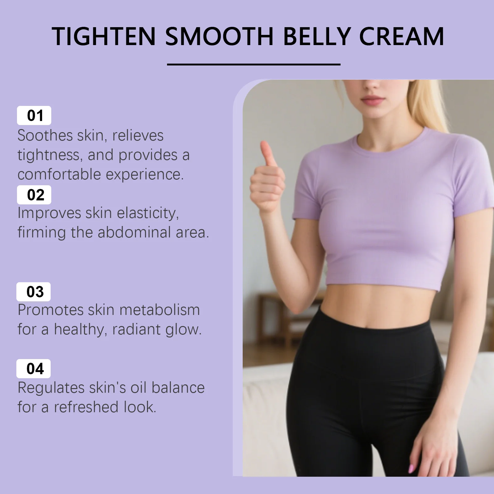 Abdominal Firming Cream Tighten Sculpting Improve Loose Sagging Skin Deep Improve Sagging Skin Boost Moisturizing Daily