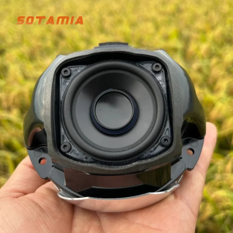 SOTAMIA 1Pcs 1.75 Inch HIFI Passive Full Range Speaker 4 Ohm 15W Anodized Aluminum Diaphragm Loudspeaker DIY Bluetooth Speaker