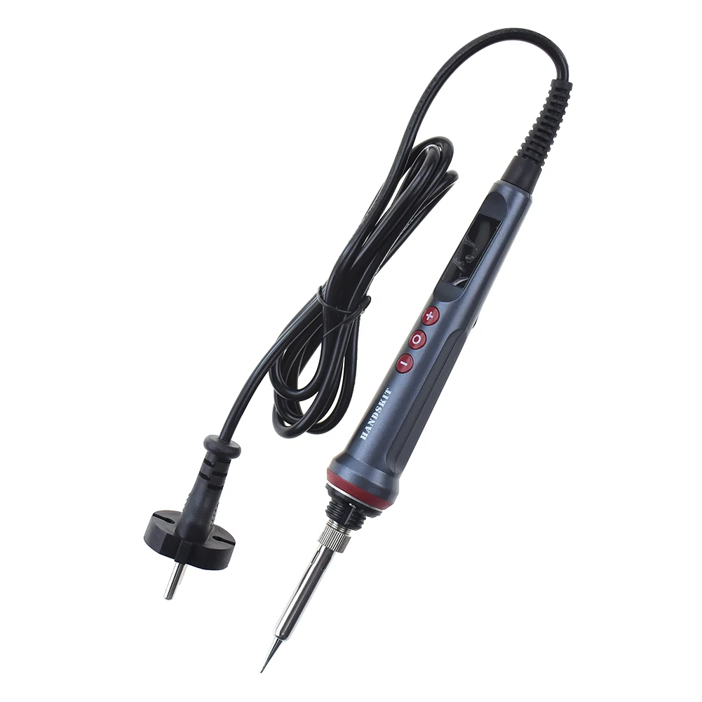 Elektrische Soldeerbout Pistool Verstelbare Temperatuur 90W Lasset Gereedschapsset Led