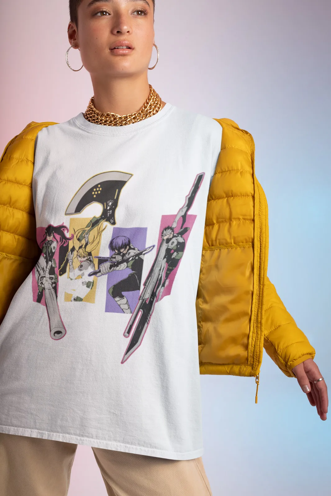 تي شيرت كايجو رقم 8 قميص كافكا هيبينو مينا أشيرو تي شيرت الجنرال نارومي تي شيرت سوشيرو