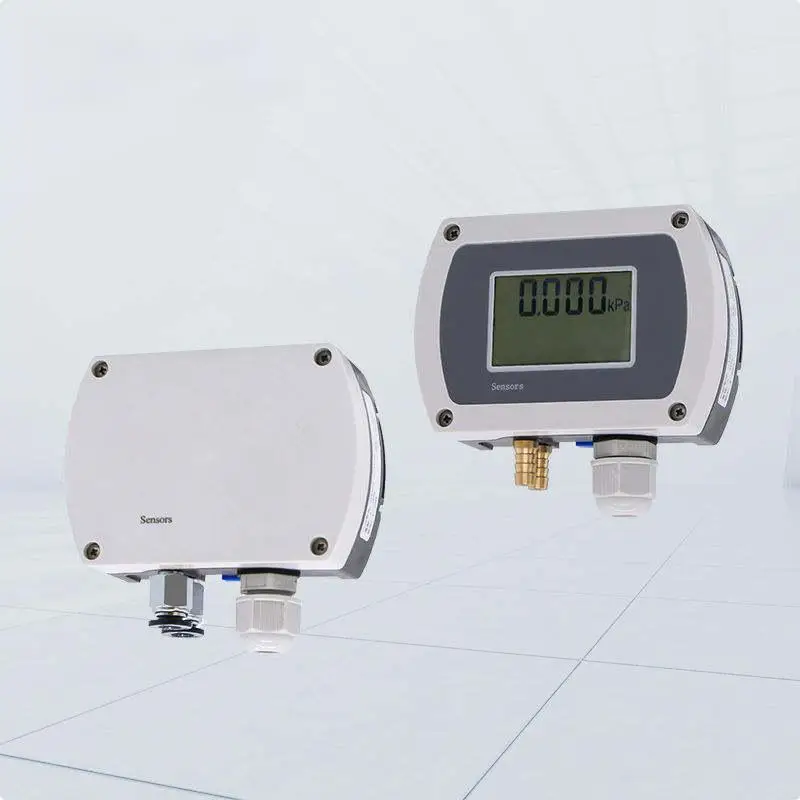 Differential Pressure Transmitter RS485 Air Pressure Sensor for HVAC Ventilation Monitoring