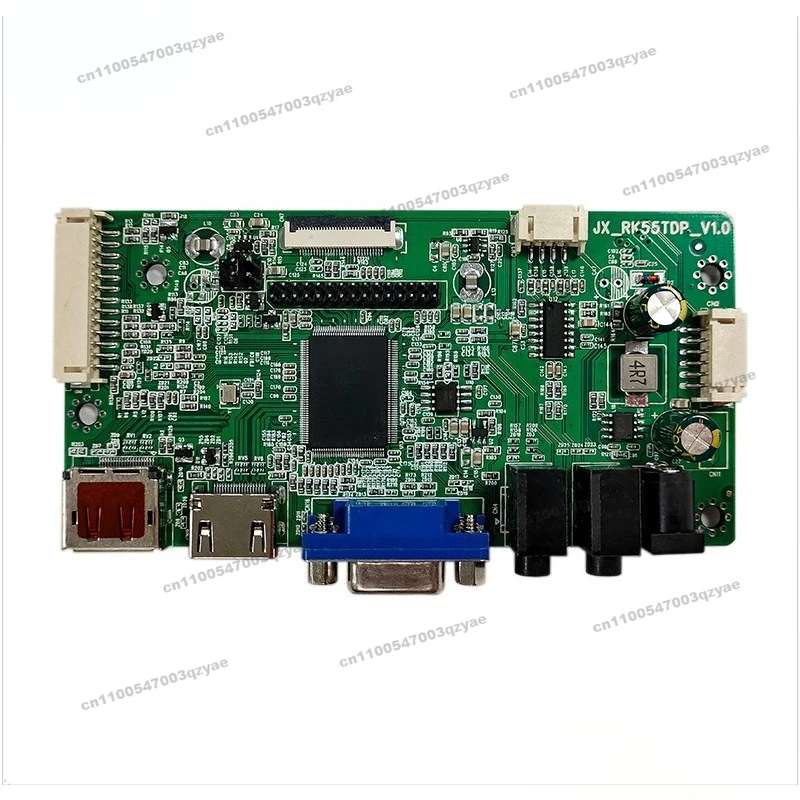 2pcs EDP/LVDS LCD Driver 2K/1920x540px Dot Screen Function with VGA DP HDMI Headset