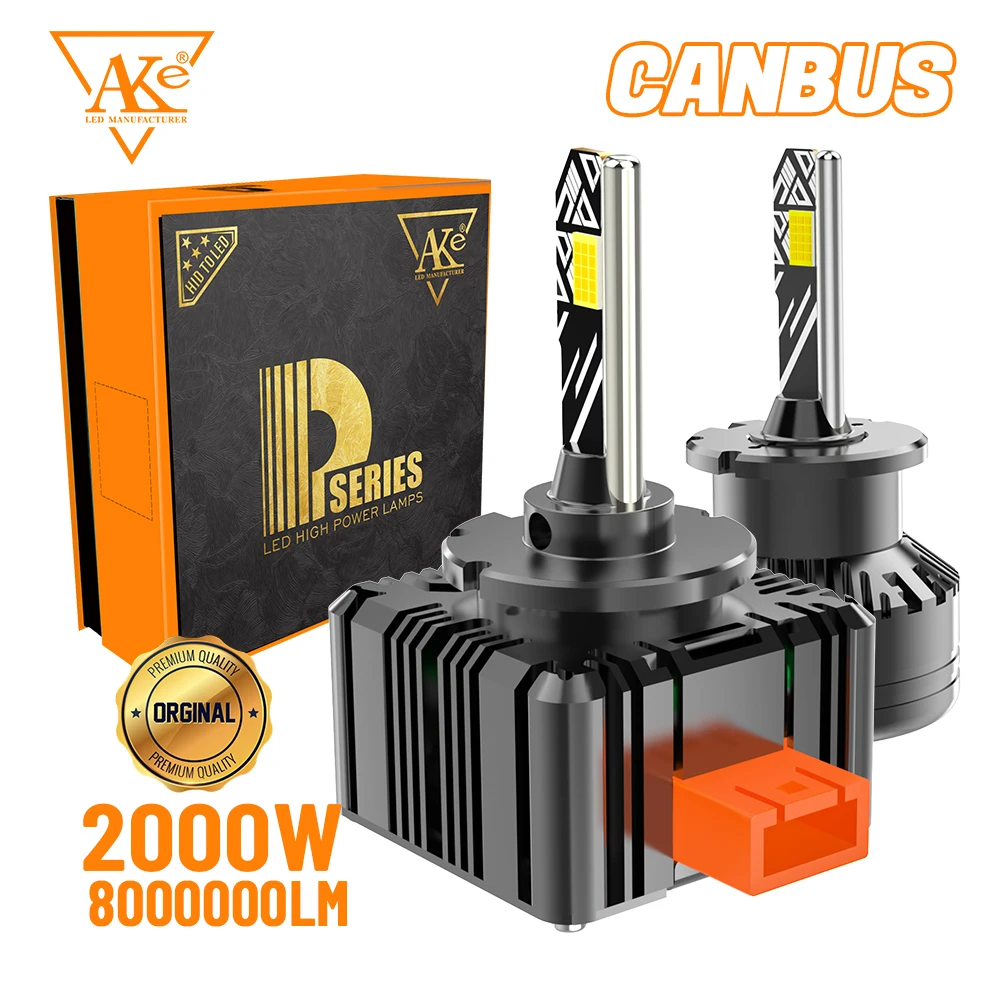 

D1S D3S D1R D3R LED Headlight Bulb 8000000LM D2S D2R CANbus D4S D4R Car Lamps HID Xenon Upgrade Kits 1:1 Original Plug and Play