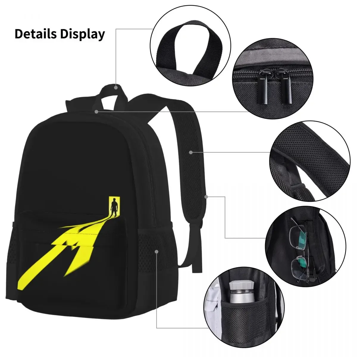 Metallicas M72 Word Tour Backpacks Boys Girls Bookbag Students School Bags Kids Rucksack Lunch Bag Pen Bag Three-Piece Set