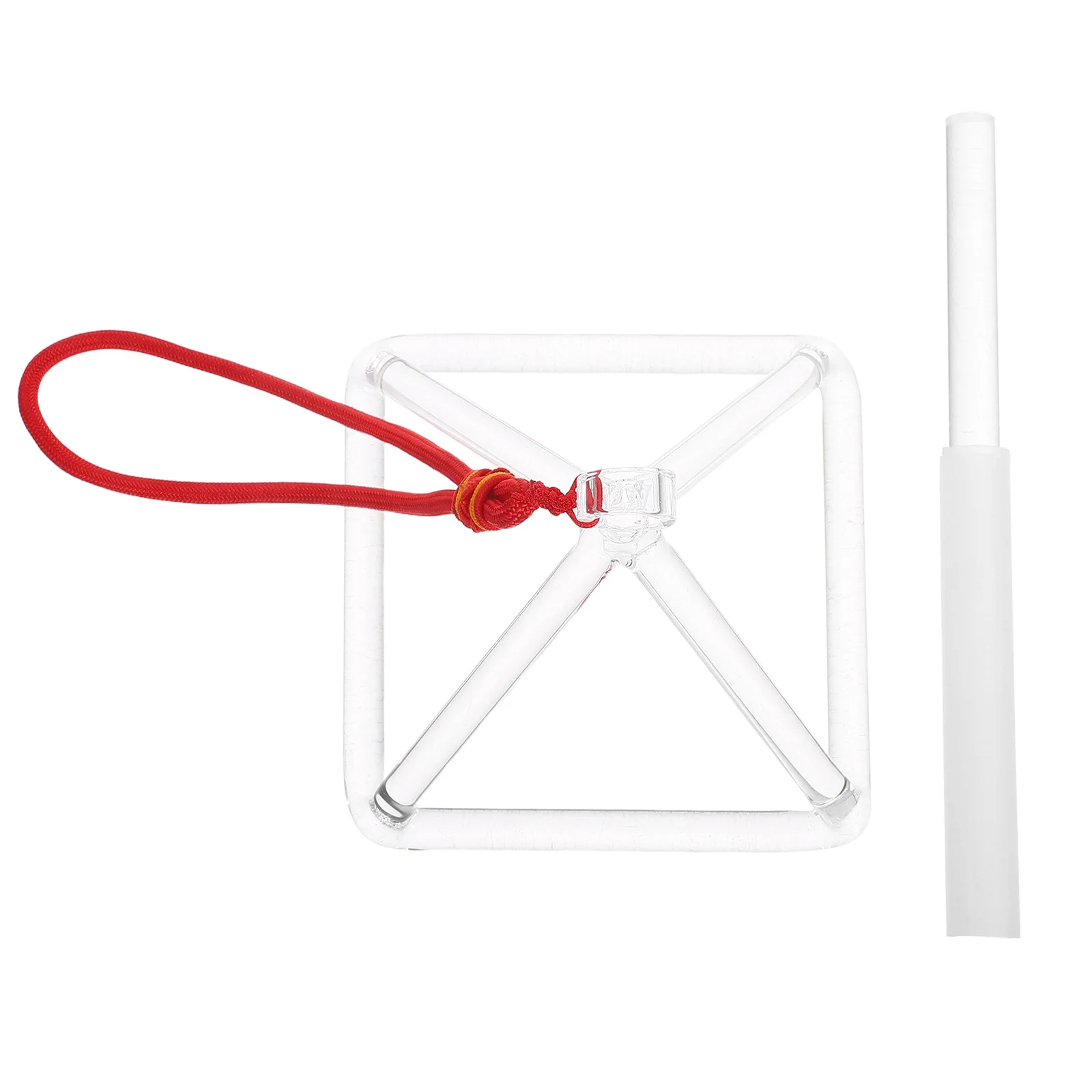 

1 Set Quartz Crystal Singing Pyramid Mallet Percussion Stick Relaxation Therapy Home Yoga Decor Sound Healing Musical Instrument