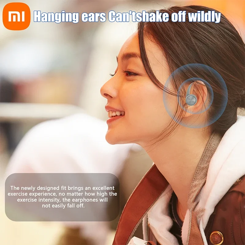 Xiaomi J92 Ear-hook True Wireless Earphones TWS Bluetooth Headphones With Microphone Sports Gaming Headsets For Android iOS