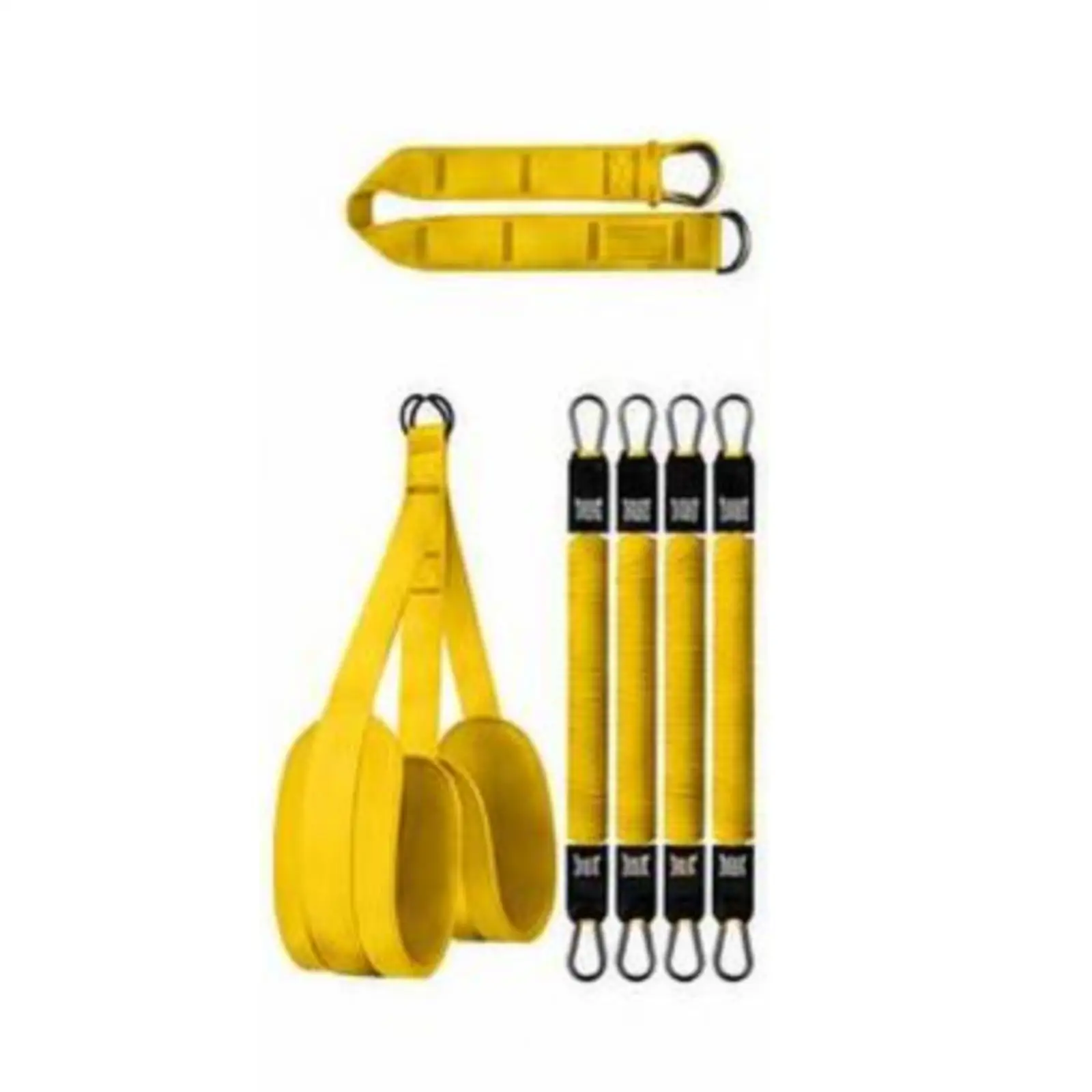 Premium Woven Nylon Resistance Belt Set with Metal Clips for Intense Lower Body Training and Sprint Acceleration Drills