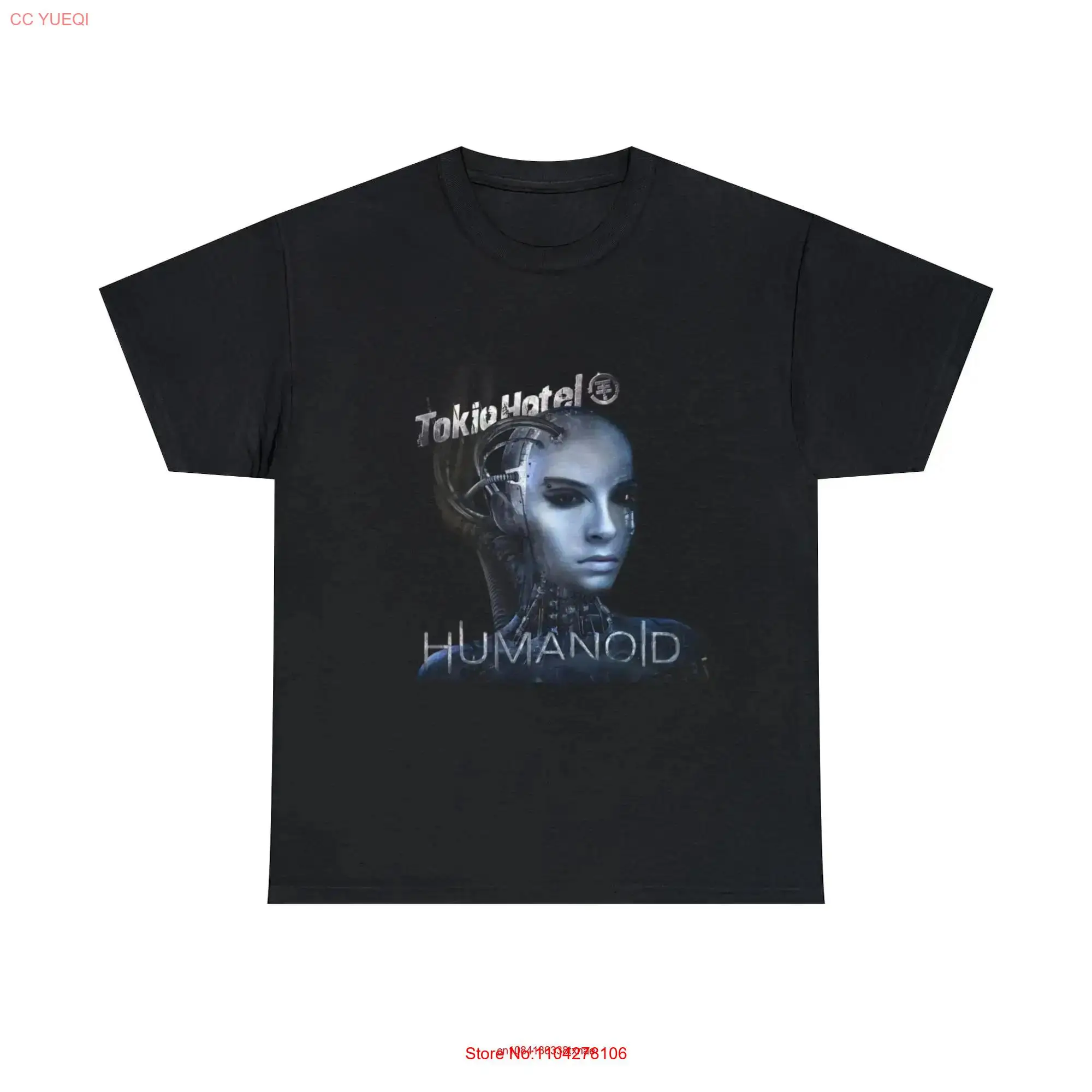 Tokio Hotel HUMANOID T shirt Emo long or short sleeves