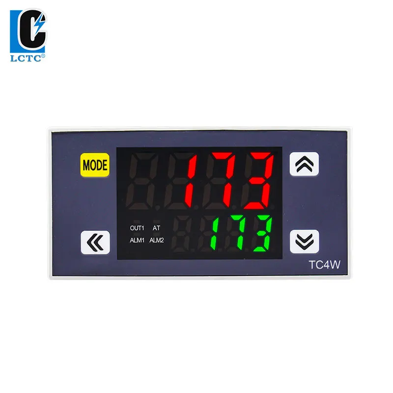 LCTC PID Temperature Controller Digital Ramp And Soak Intelligent Regulator Multiple Input SSR+RELAY 4-20mA Output 96*48 TC4W