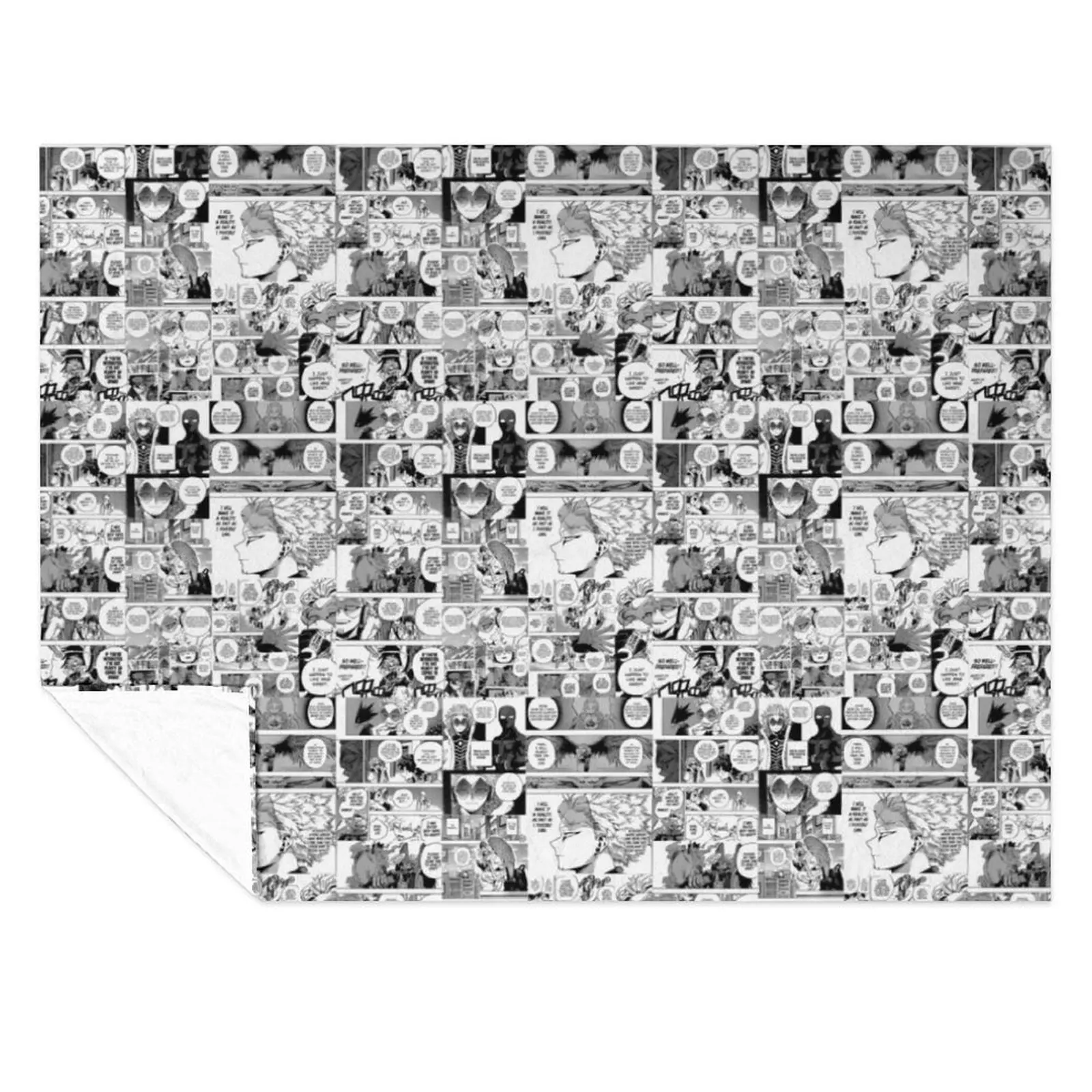 

Hawks Manga Panel Throw Blanket Kid'S Luxury St Luxury Thicken Softest Blankets