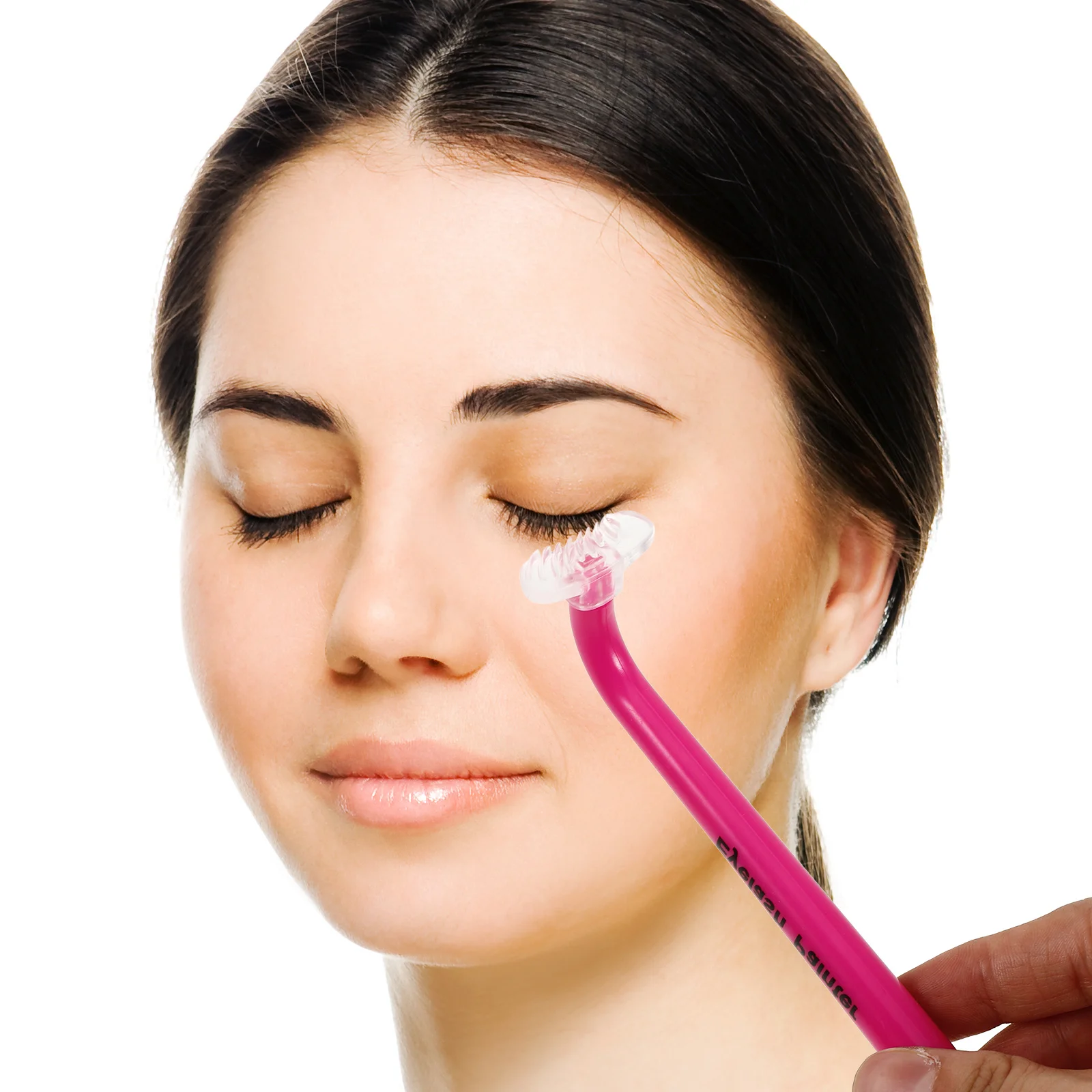 1 مجموعة رمش الاستنسل قابلة لإعادة الاستخدام دائم رمش ختم ماكياج أداة السفلى جلدة ختم العين ماكياج مساعد Stamps للنساء