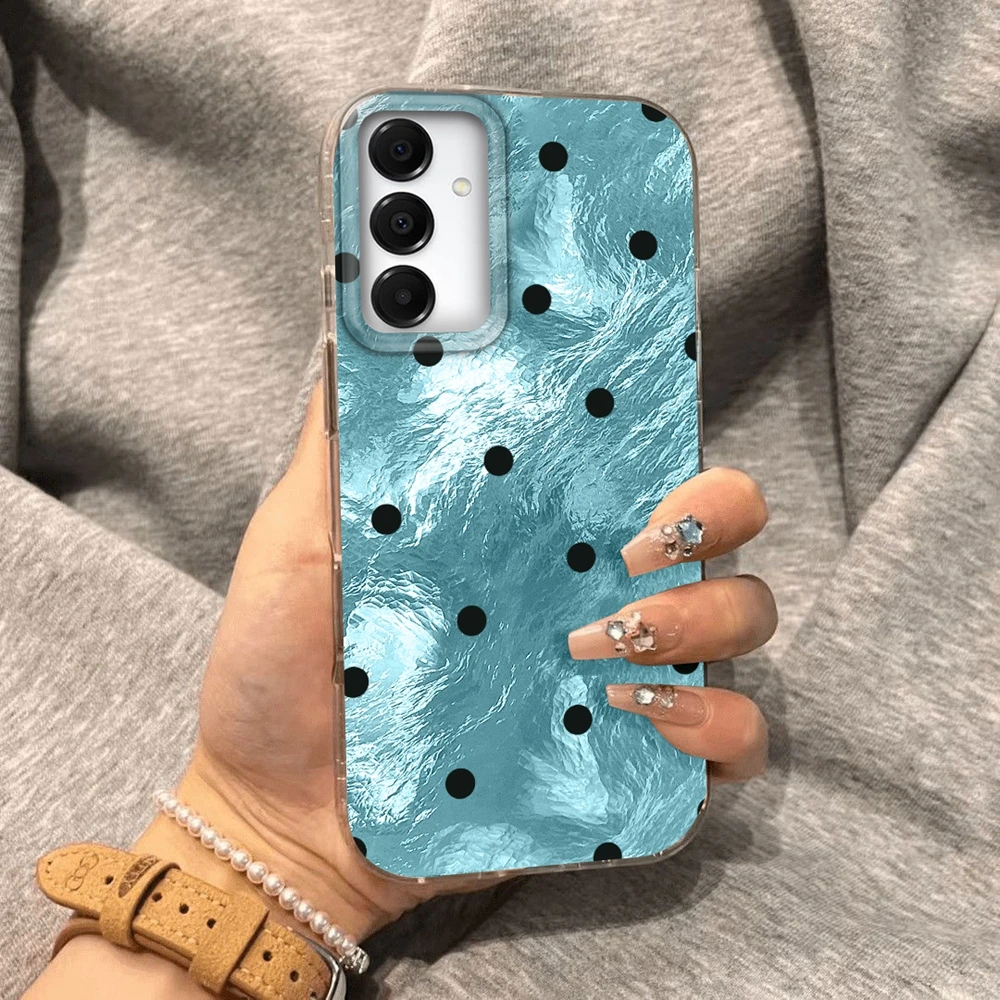 Blue Circular Dots…