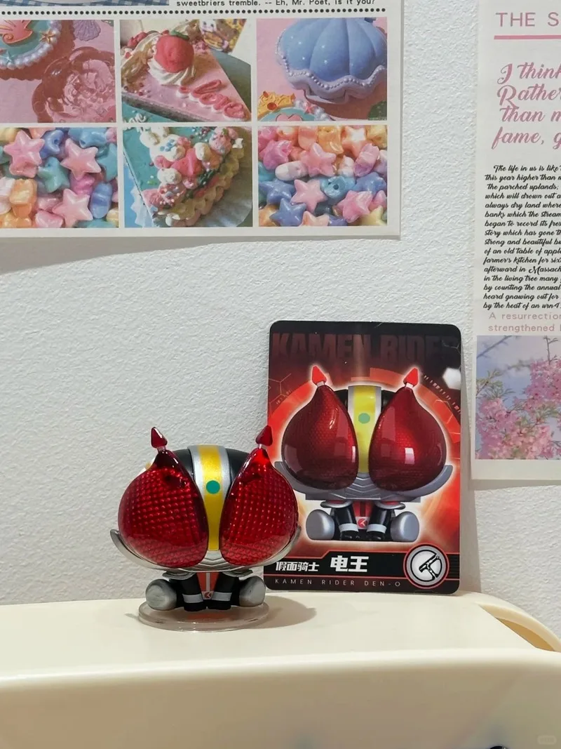 Op voorraad Ldcx Mini Q-versie Kamen Rider Palm Heroes Blind Box Collectible Action Figure Decoratie Ornamenten Model Gift