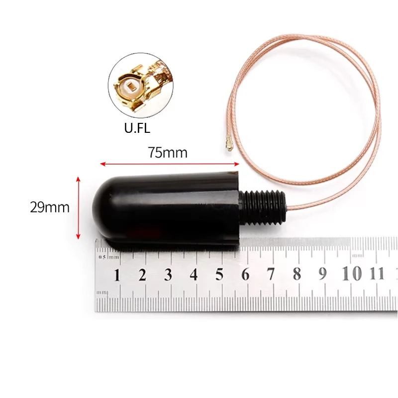 2.4Ghz Antenna 2.4G Omni Outdoor Waterproof Antenna High Gain Long Range Cabinet RG178 U.FL For WiFi Bluetooth Zigbee