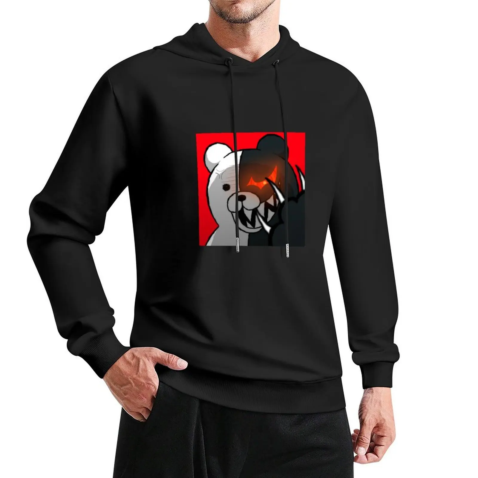 

Monokuma Pullover Hoodie men's clothes autumn clothes korean autumn clothes big size hoodie