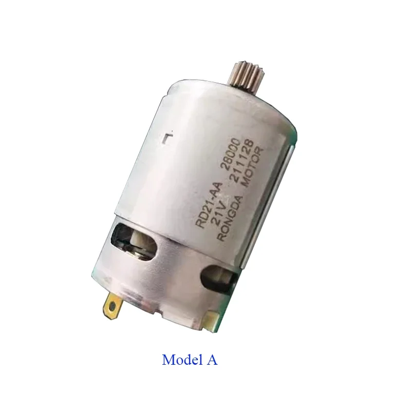 21V RS550 Motor Brushed Motor 14 Teeth High Speed Large Torque for 4/6 Inch Cordless Chainsaw Power Tool Accessories Drill Garde