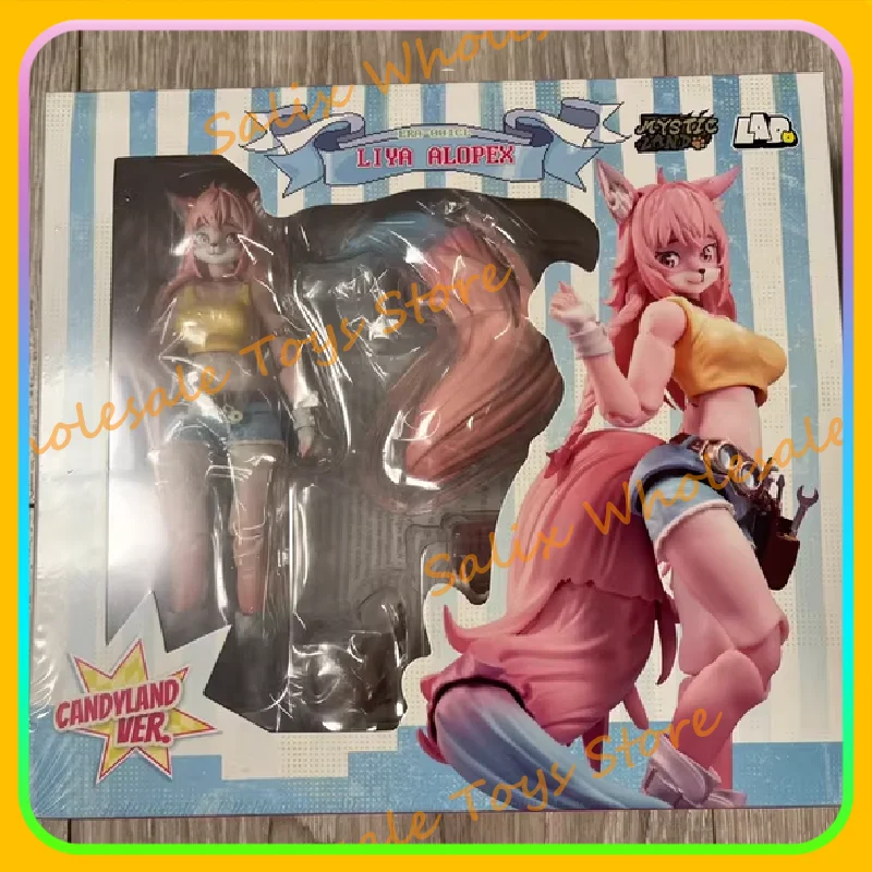 

In Stock LADOTOYS 1/12 Magical Continent - Candy Land Style Fox Girl Liya Limited Pink Edition Full Set 6in Action Figure Toys