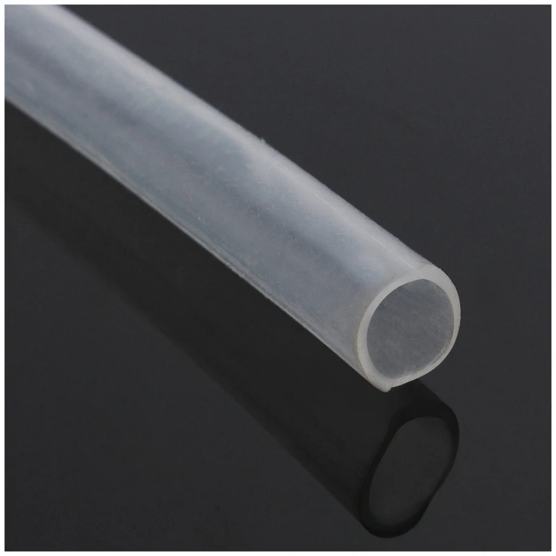 2X 2 Meter Silicone Tube Silicone Tube Pressure Hose Highly Flexible 4 X 6Mm