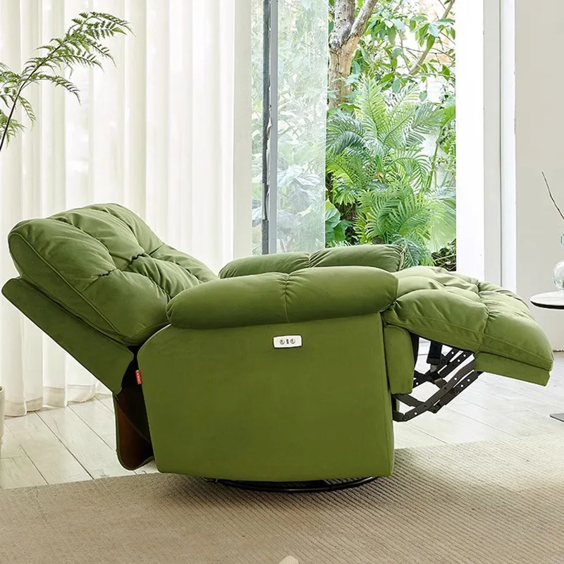 Multifunctional Cloud Bread Single Sofa Chair Cream Wind