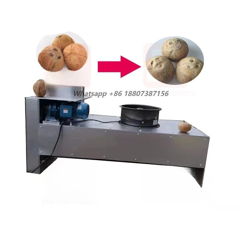 Hot Sale Coconut Peeling Shell Husking Machine/Automatic Coconut Polishing Machine/Coconut Hair Removal Machine