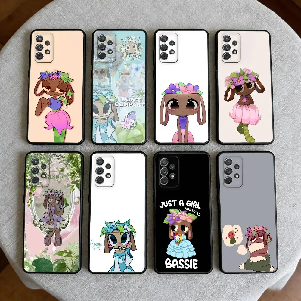 

Dandy's World B-Bassie Phone Case For Samsung Galaxy A73,A72,A71,A70,A53,A52,A51,Soft Silicone Black Cover