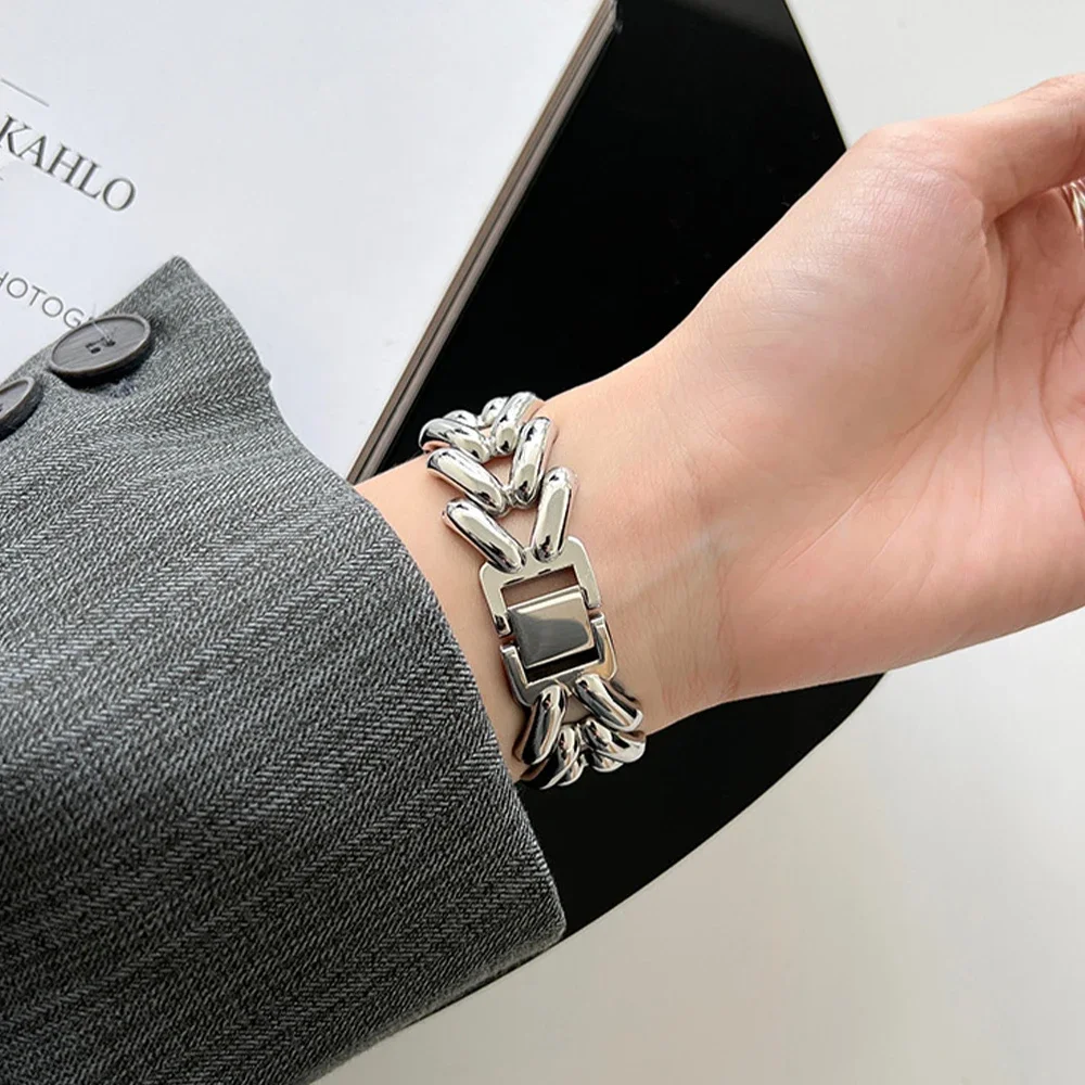 20 مللي متر 22 مللي متر الحب القلب سوار معدني لساعة سامسونج جالاكسي 3/4/5 الكلاسيكية برو 45 مللي متر حزام المرأة لهواوي 4 GT3 43 مللي متر 42 2e الفرقة #4